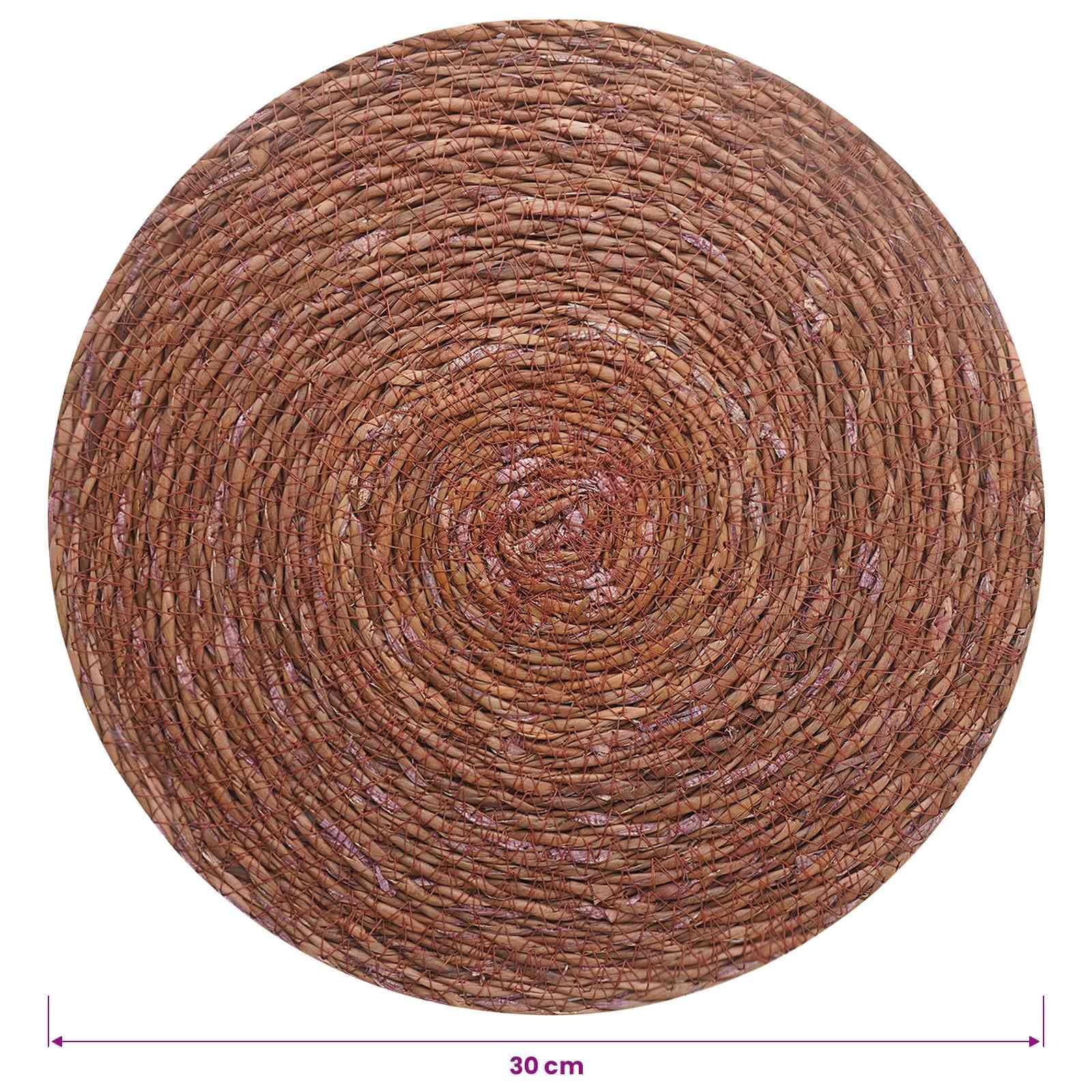 vidaXL Sjöhavsnätställen 4 st Brun 100% Sjögräs