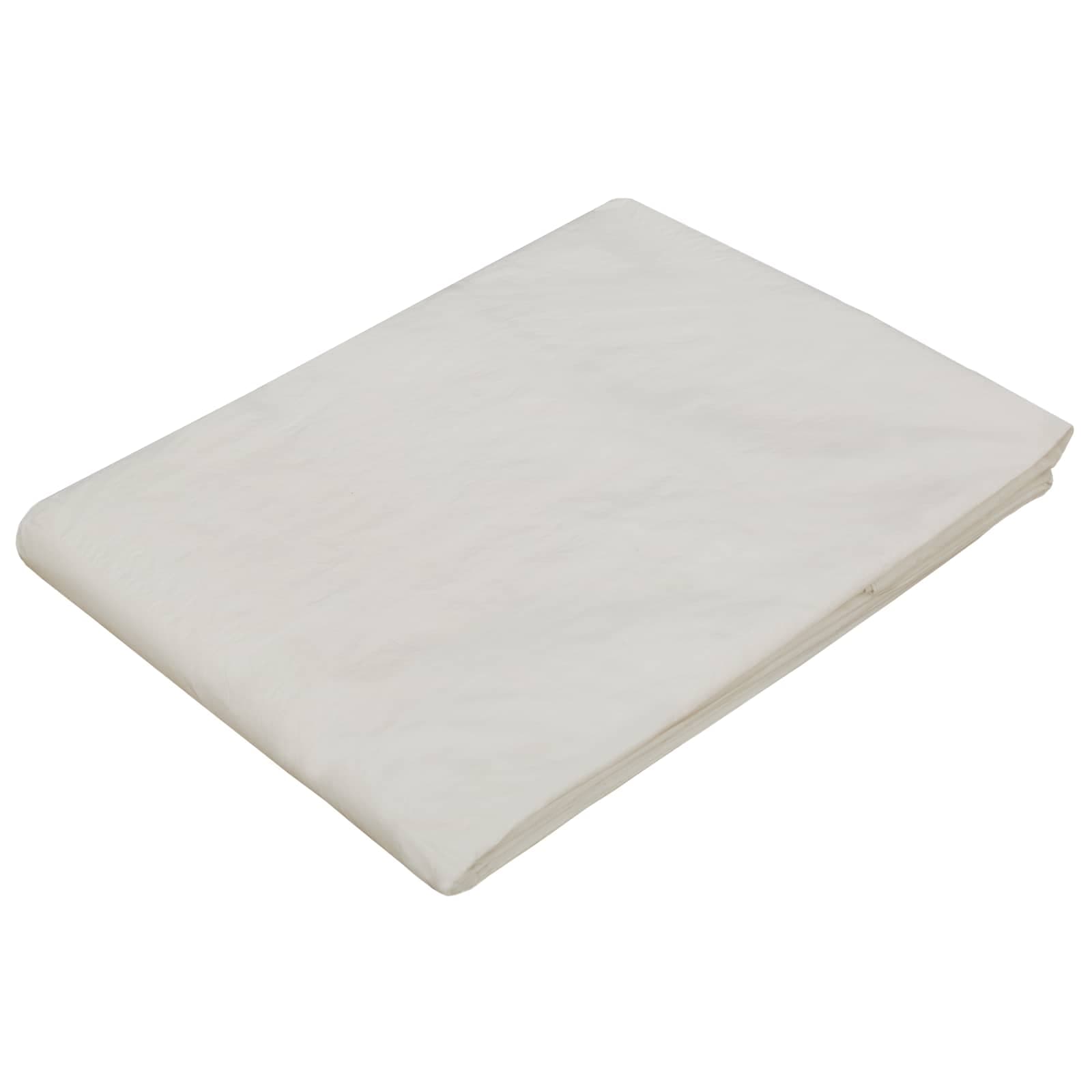 vidaXL Tarpaulin med öglor Vit 3 x 4 m 90 gsm PE