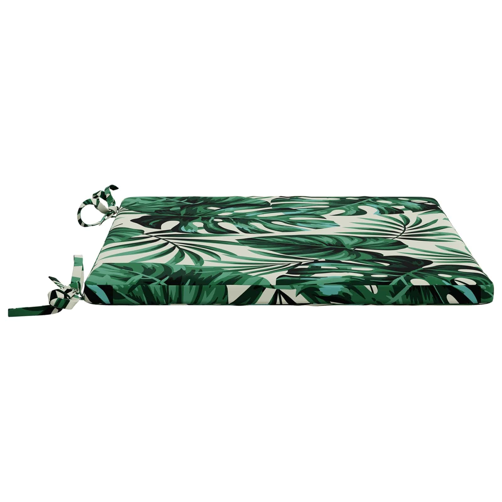 vidaXL 4-delade Sittdynor SOEST 4 st 100% Polyester Bladmönster