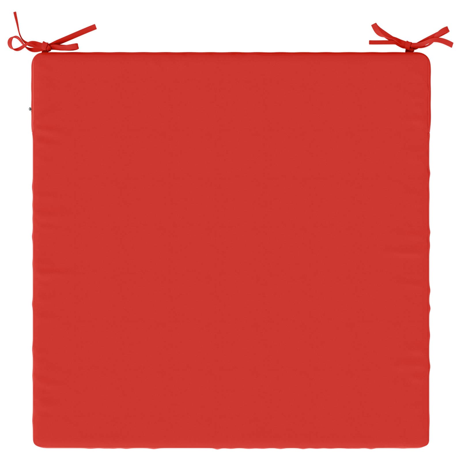 vidaXL 1-delad Sittdyna SOEST 100% Polyester Röd 70 x 70 x 5 cm