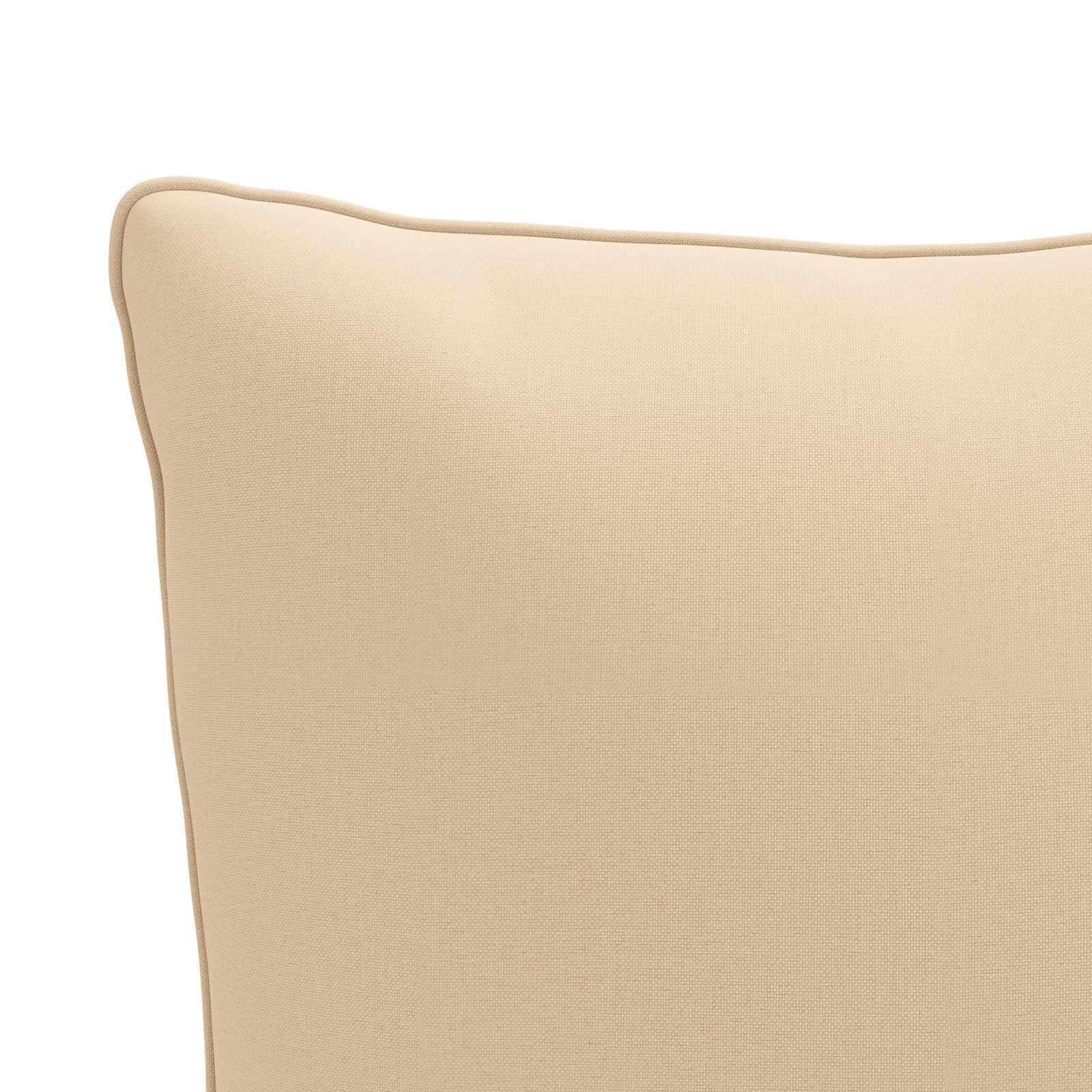 vidaXL 1-delad ryggkudde PUTTEN 100% Polyester Gräddvit
