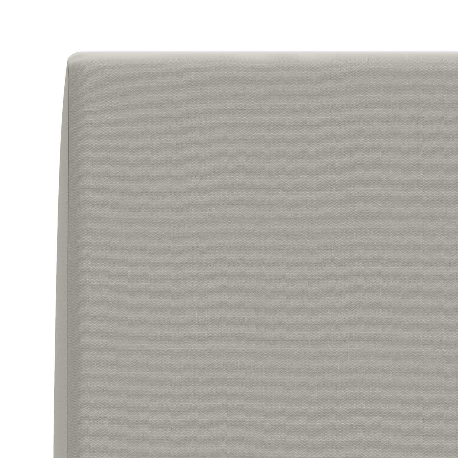 vidaXL Ryggkudde SOEST 100% Polyester Grå 60 x 20 x 40 cm