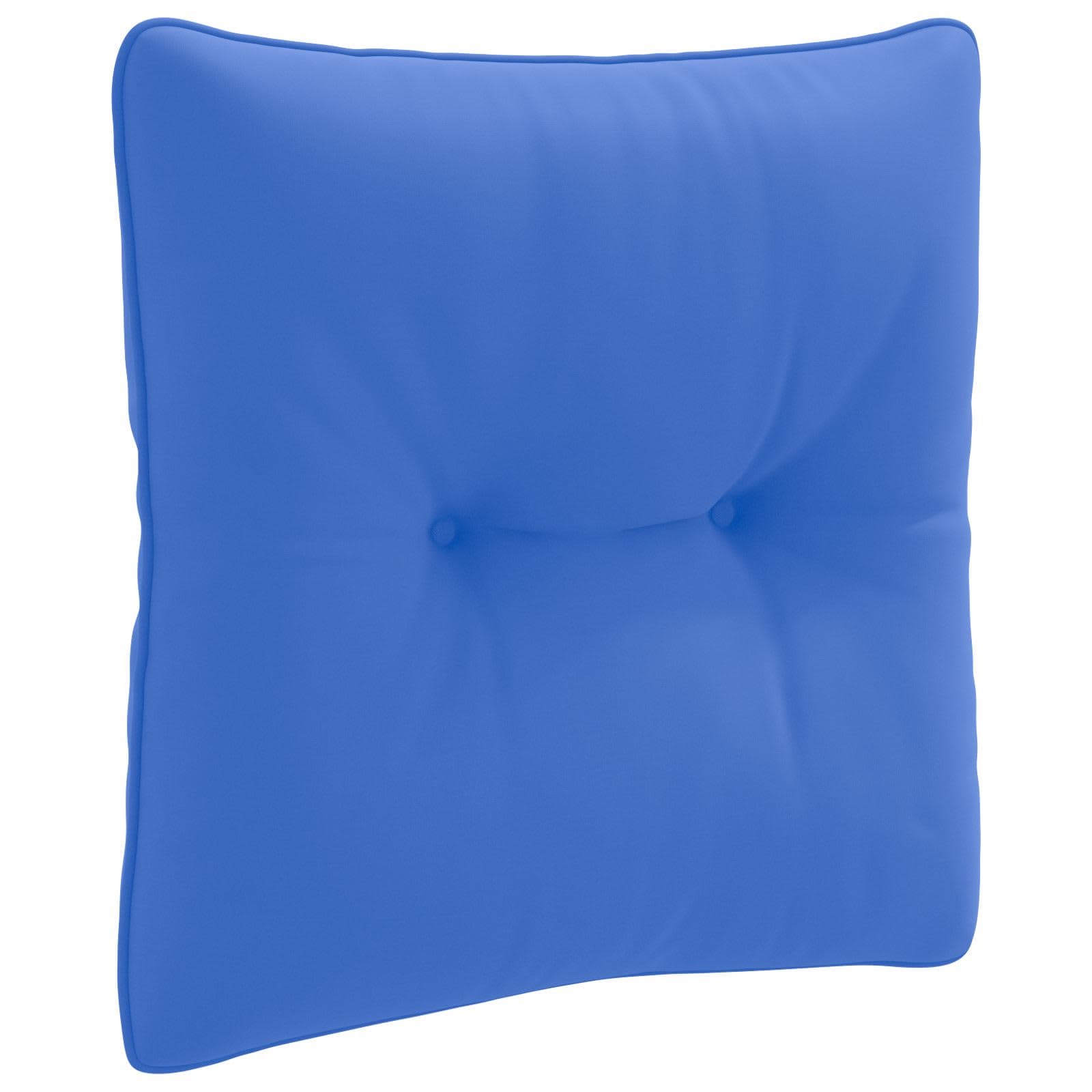 vidaXL Ryggkudde PUTTEN 100% Polyester Kungsblå 40 x 40 x 10 cm