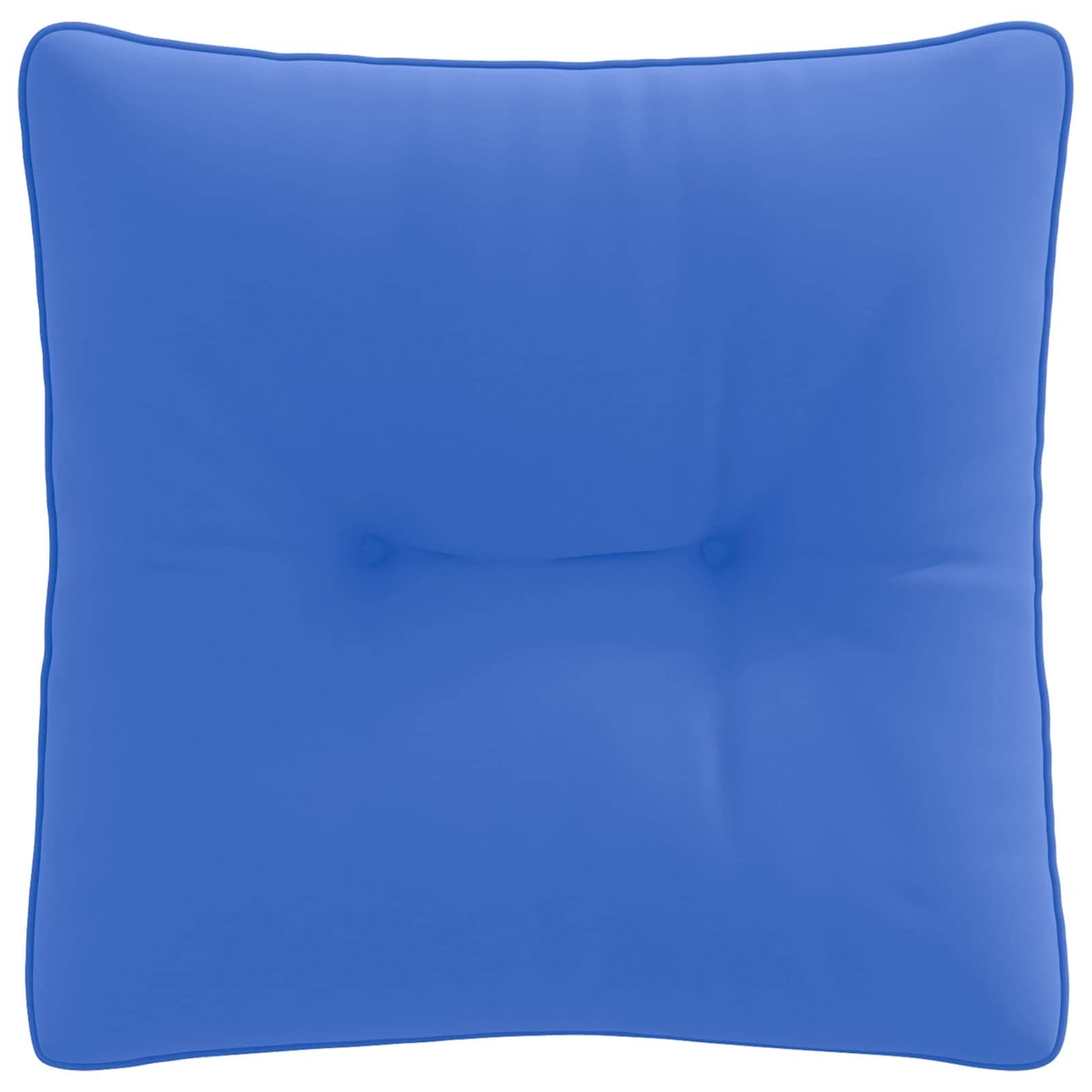 vidaXL Ryggkudde PUTTEN 100% Polyester Kungsblå 40 x 40 x 10 cm