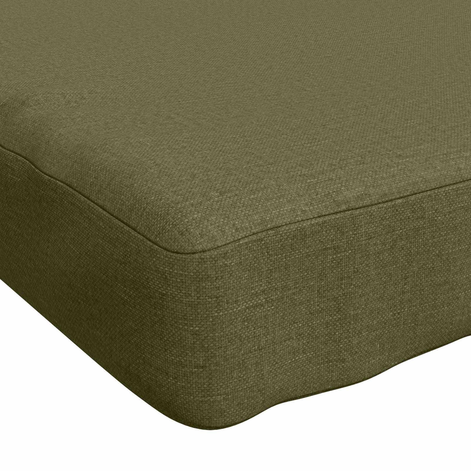 vidaXL 2-delade Bänk Kuddar VUGHT 2 st 100% Polyester Olivgrön