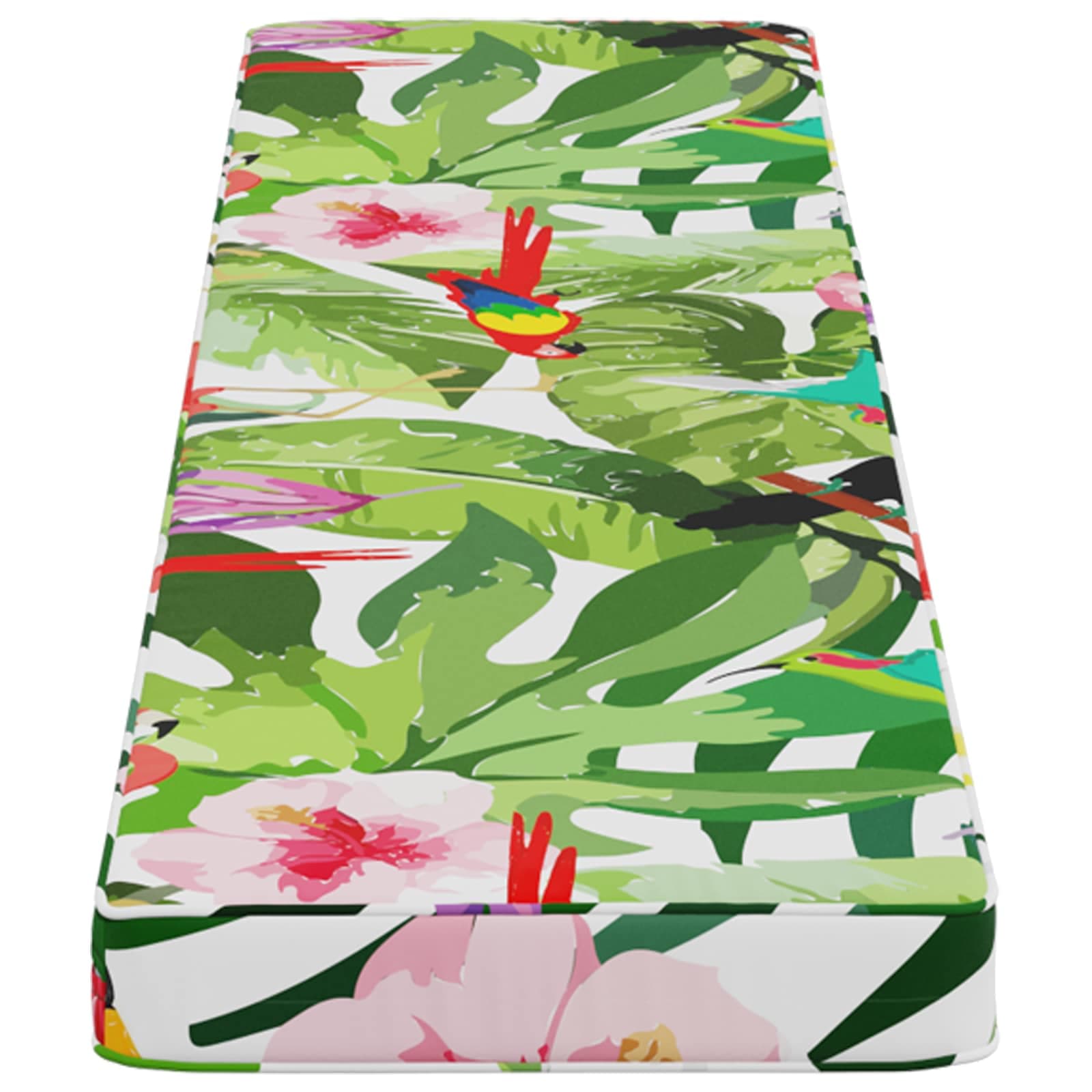 vidaXL 1-delad Bänk Kudde VUGHT 100% Polyester Flerfärgsdesign