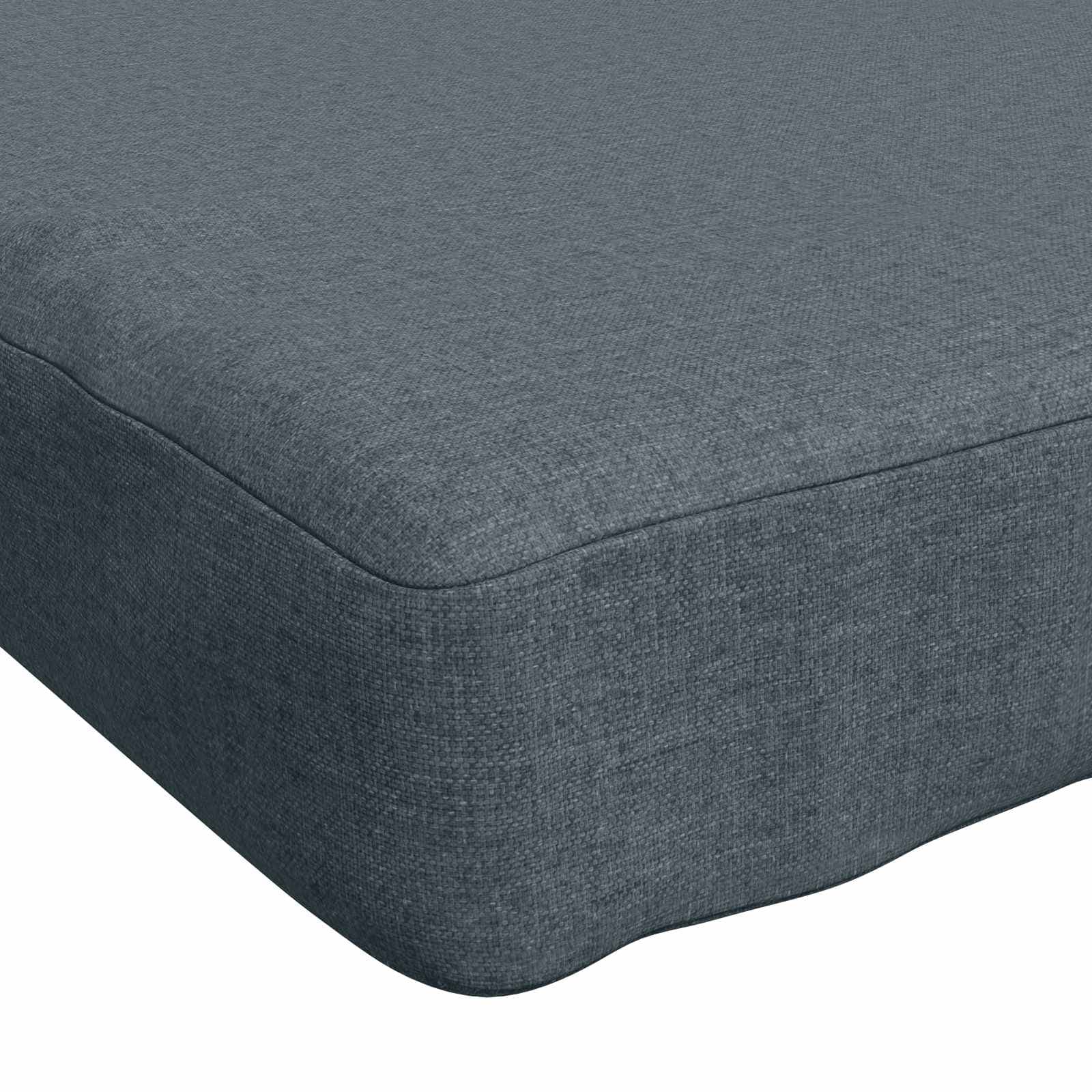 vidaXL 1-delad Bänk Kudde VUGHT 100% Polyester Blå 60 x 40 x 5 cm