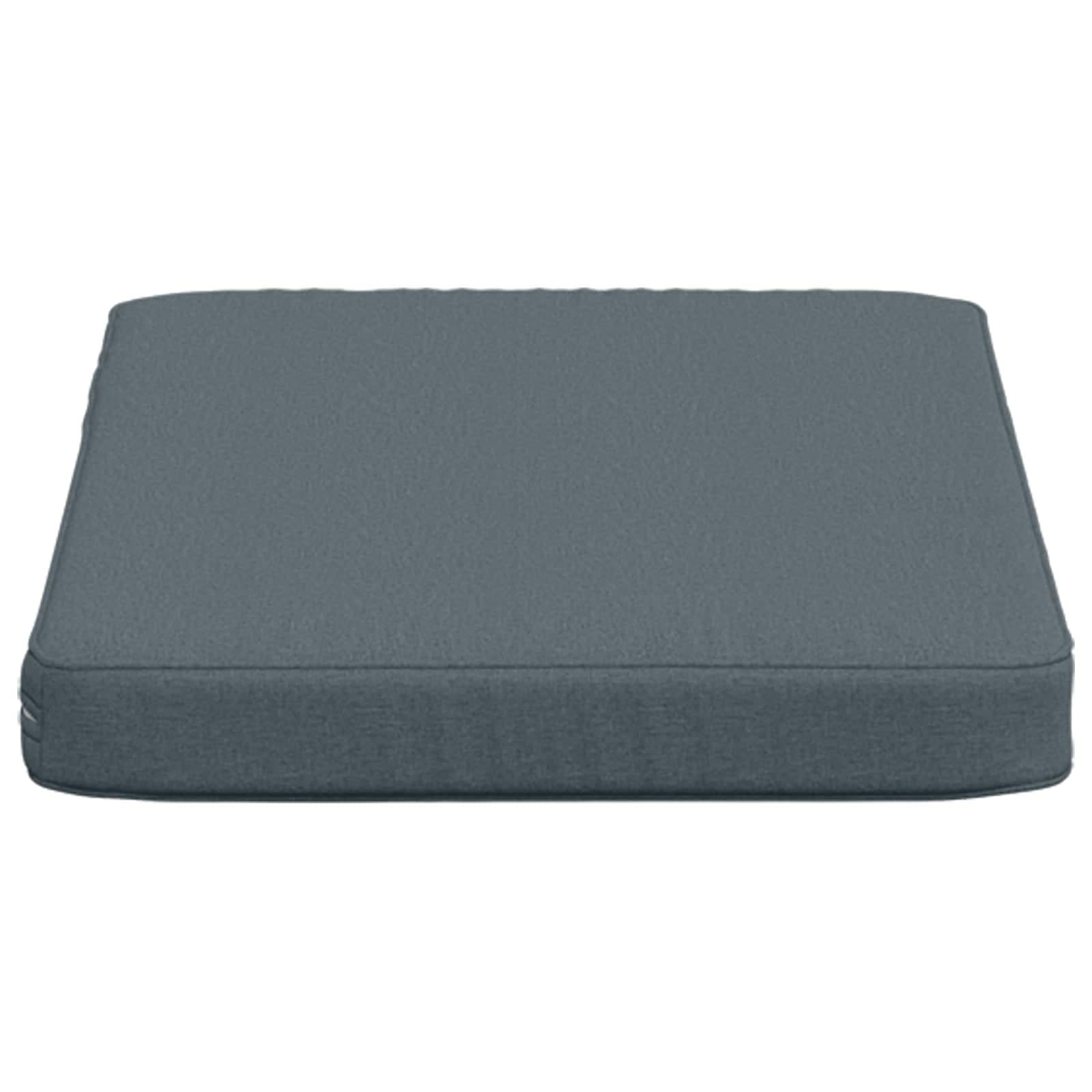 vidaXL 1-delad Bänk Kudde VUGHT 100% Polyester Blå 60 x 40 x 5 cm
