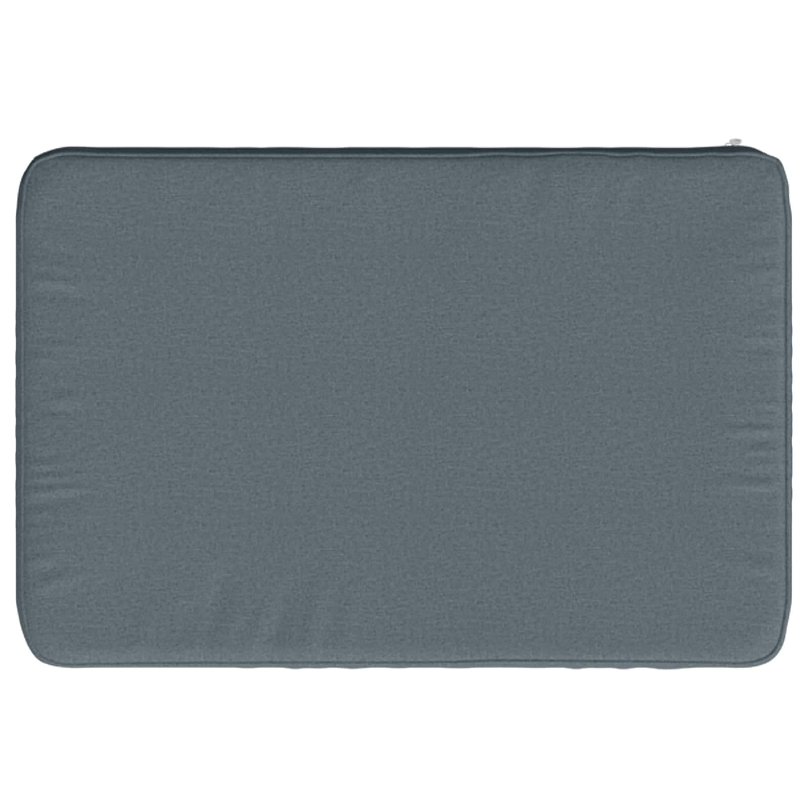 vidaXL 1-delad Bänk Kudde VUGHT 100% Polyester Blå 60 x 40 x 5 cm