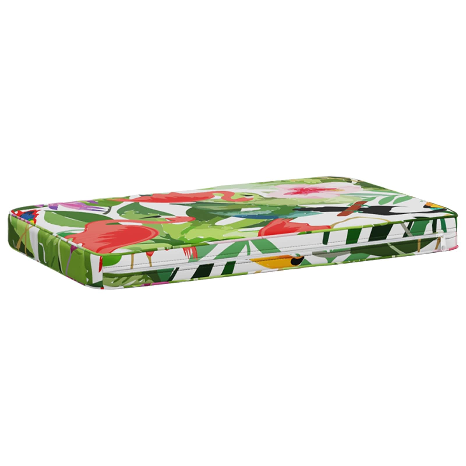 vidaXL 1-delad Bänk Kudde VUGHT 100% Polyester Flerfärgsdesign