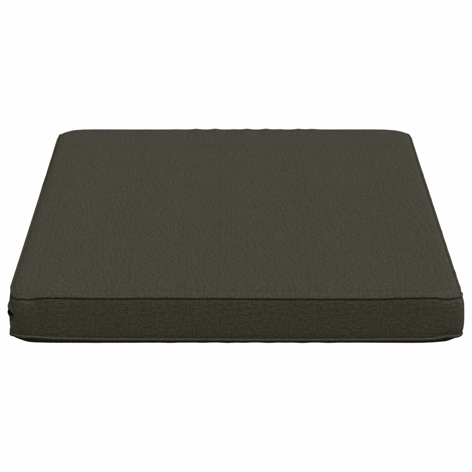 vidaXL 1-delad Bänk Kudde VUGHT 100% Polyester Antracit 60 x 50 x 5 cm