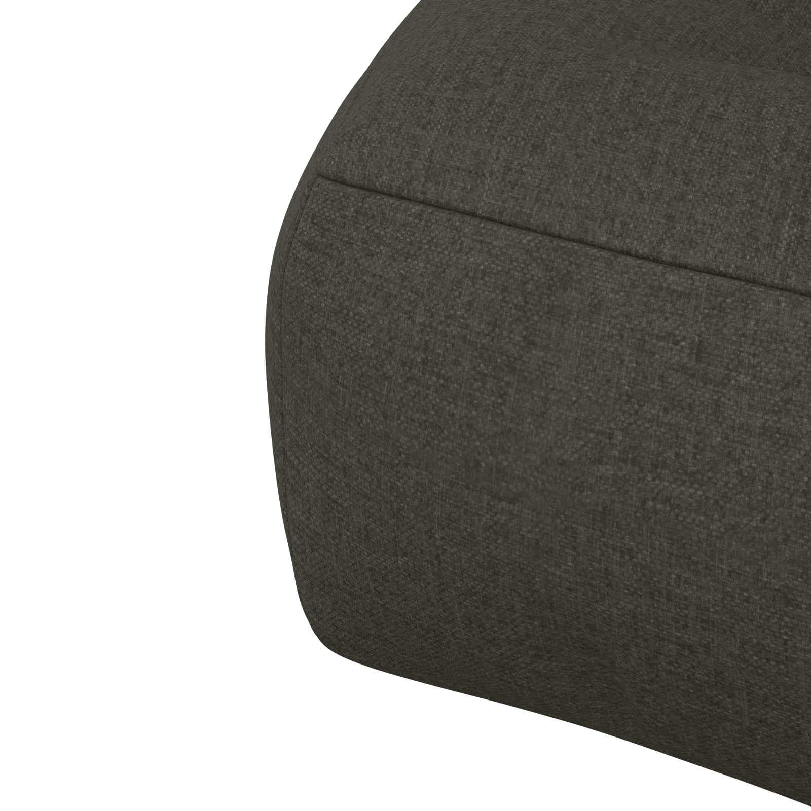 vidaXL Pallryggkudde VIANEN 100% Polyester Antracit 70 x 50 x 12 cm