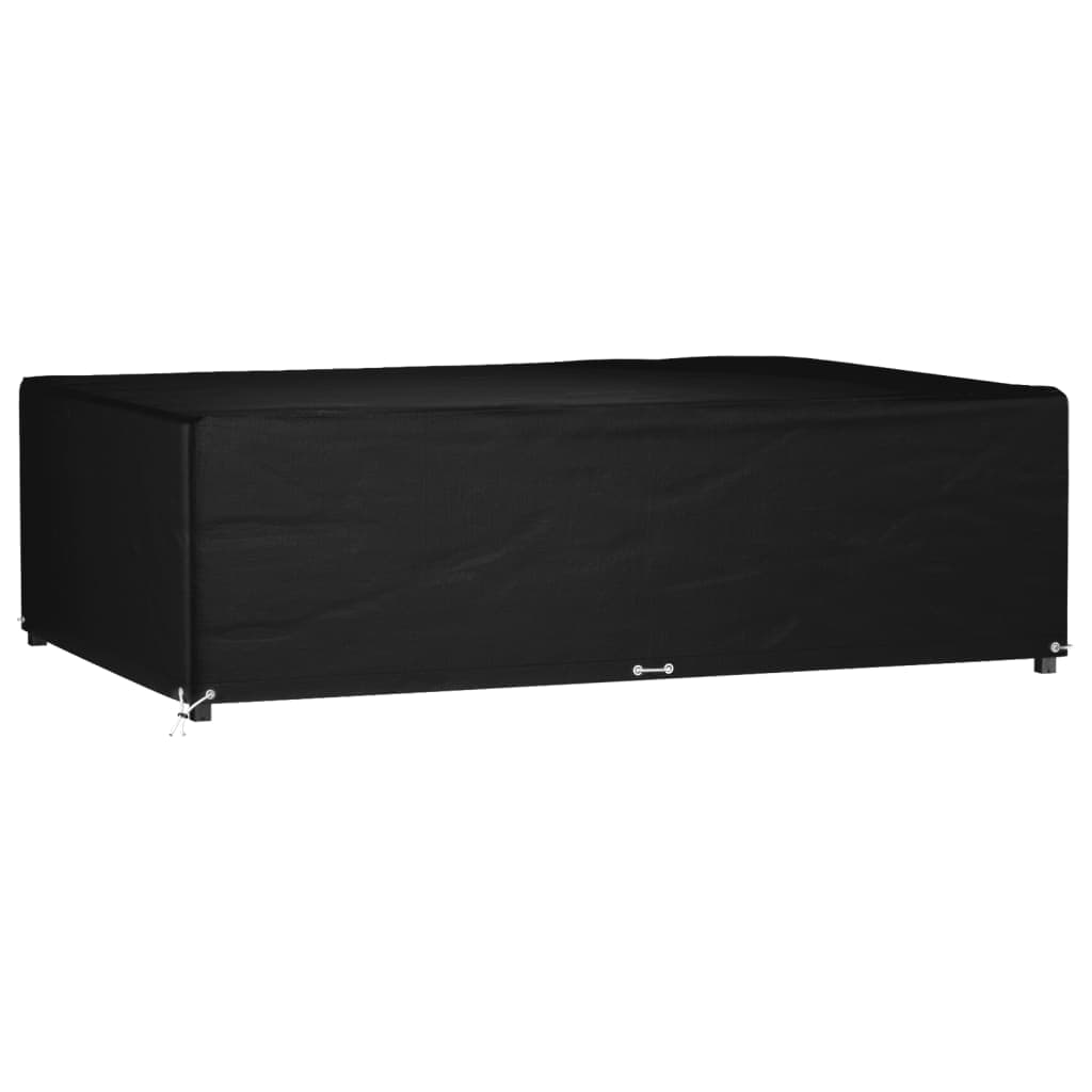 vidaXL Överdrag för trädgårdsmöbler 12 ölj. 227x152x65 cm rektangulärt