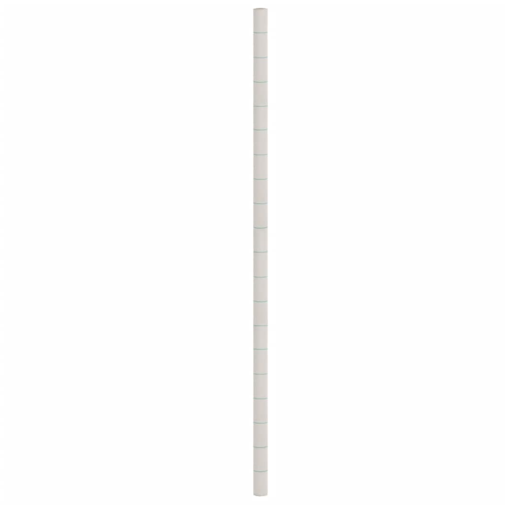 vidaXL Ogräsmatta vit 4x5 m PP