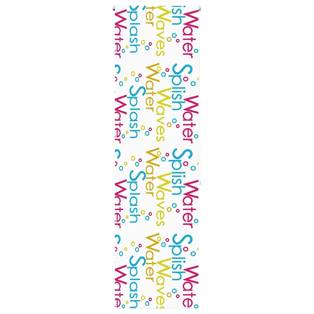 vidaXL Rullgardin för dusch 60x240 cm tyg bredd 56 cm